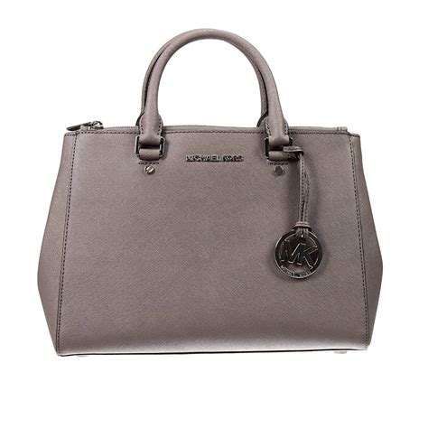 michael kors schwarz grau|Michael Kors grey purses.